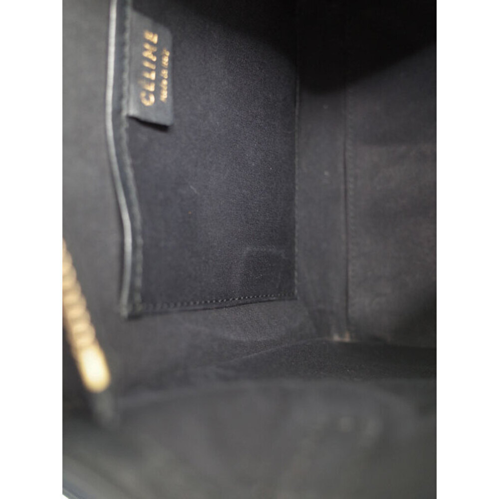 Celine Shopper Leather Shoulder Bag - Picture 6 of 9